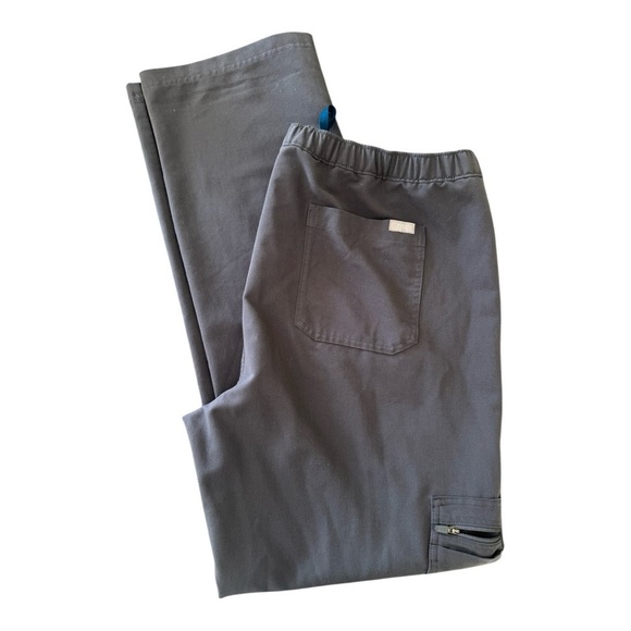 Figs Men's Charcoal Gray Scrub Pants - Medical Doctor Nurse Professional XL Men - Picture 5 of 7